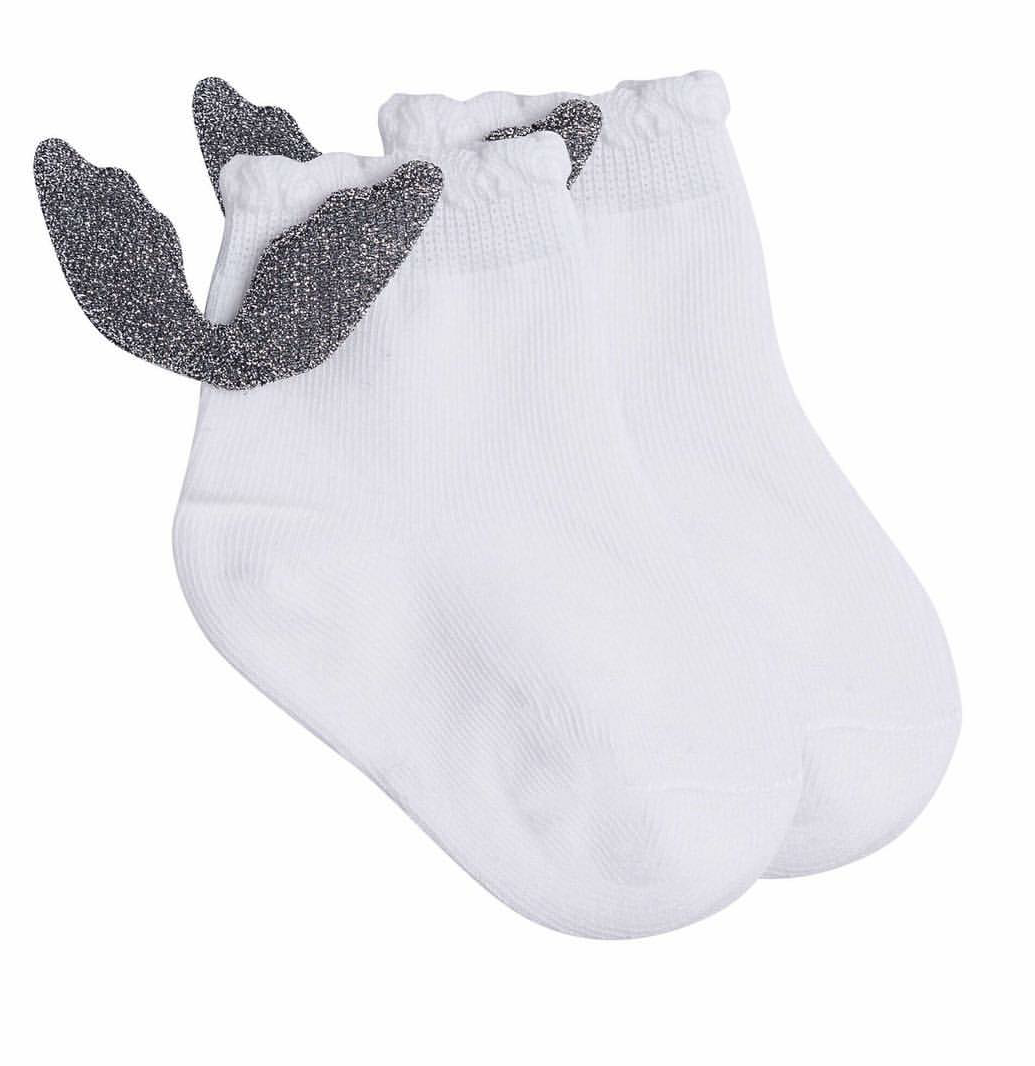 Charmer -  socks with glittery wings