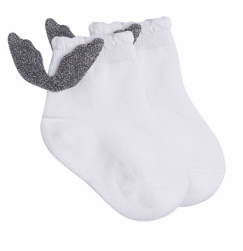 Charmer -  socks with glittery wings