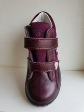 Ricosta ABBY ankle boots metallic dark cherry with hearts