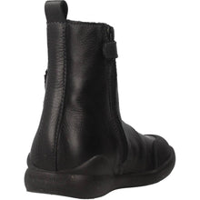 Biomecanics Girls Black Leather Boots with a star 181163