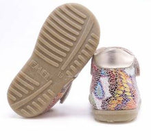 Emel Mosaic Leather Double Velcro Sandals