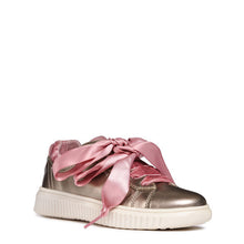 GEOX DISCOMIX Girls Sneakers - pearl gold with pink