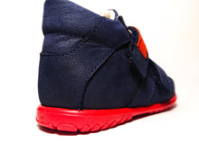 Emel Navy Nubuck Double Velcro Casual Shoes