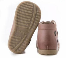 Emel "Teddy" Light Brown with Teddy Leather Lace Up Casual Shoes